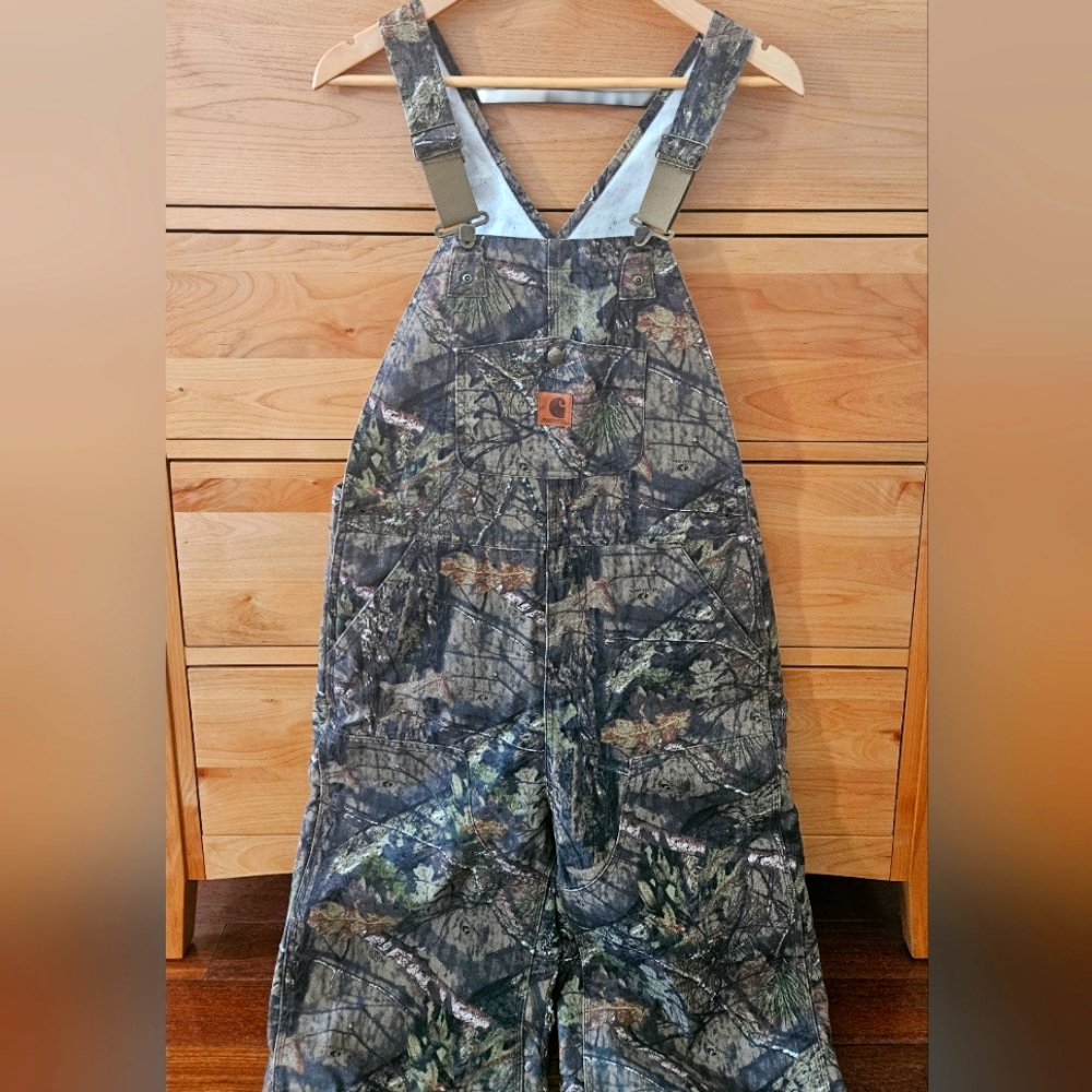 Carhartt camouflage overalls